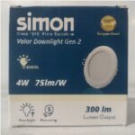 SIMON N03E0-1158 DL Bulat 4w 4000k (100)