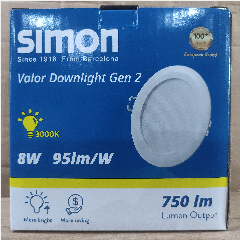 SIMON N03E0-1099/1169 DL Bulat 8w 3000k (30)