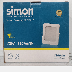 SIMON N03E0-1193 DL Kotak 12w 3000k(30)