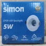 SIMON N04E0-0529 Spotlight CP20 5w 3000k(48)