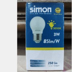 SIMON N62E0-1097 Led Bulb 3w 3000k(100)