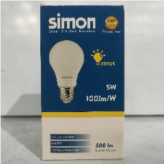 SIMON N62E0-1100 Led Bulb 5w 3000k (100)