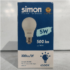 SIMON N62E0-1102 Led Bulb 5w 6500k (100)
