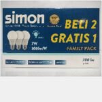 SIMON N62E0-1148 Family Pack Led 7w @3pc(32)
