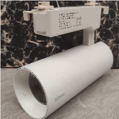 SIMON N64E0-0007 RS22 Track 20w 3000K Wh(30)