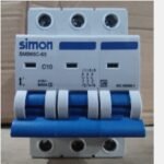 SIMON SMB65V-63C10/3 MCB 6kA 3P C10