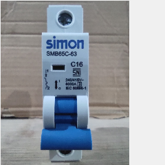SIMON MCB 6kA 1P C16 SMB65C-63C16-E (12/144)