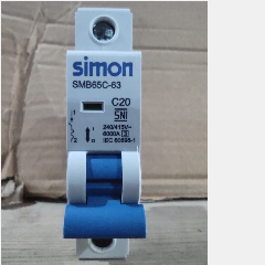 SIMON MCB 6kA 1P C20 SMB65C-63C20-E (12/144)