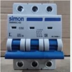 SIMON SMB65V-63C32/3 MCB 6kA 3P C32