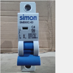 SIMON MCB 6kA 1P C4 SMB65C-63C4-E (12/144)