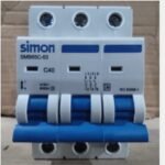SIMON SMB65V-63C40/3 MCB 6kA 3P C40 (4/48)
