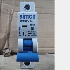 SIMON MCB 6kA 1P C63 SMB65C-63C63-E (12/144)