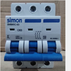 SIMON MCB 6kA 3P C63 SMB65C-63C63/3-E (4/48)