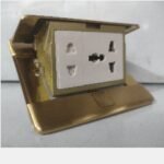 SIMON ZD011080 Floor Socket w/ Multist&TwoPi