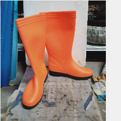 Sepatu HUNTER Boot Orange No.40