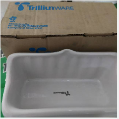 Soap Dish TRILLIUN Double 11x22cm Putih