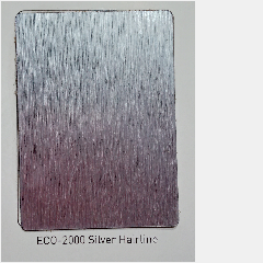 ECO HPL 2000 Silver Hairline