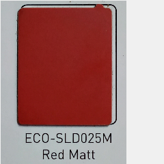 ECO HPL SLD025M Red Matt