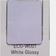ECO HPL W001 White Glossy