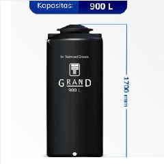 Tangki GRAND 900L Ramping Orange