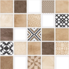 Keramik 25x25 ASIA Regal Brown [DC]