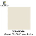 Granit 60x60 CERANOSA Cream Polos