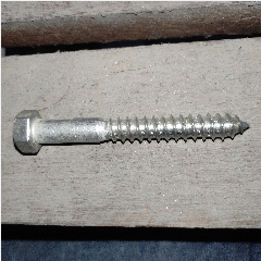 Baut Sekrup/Desk Skrew Stain THE 1/2 x 4