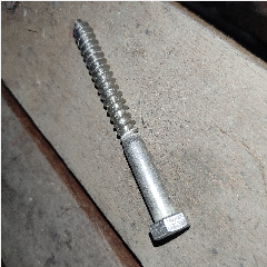 Baut Sekrup/Desk Skrew Stain THE 3/8 x 4