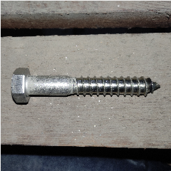 Baut Sekrup/Desk Skrew Stain THE 5/8 x 4