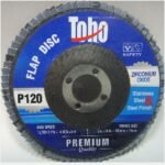 Flap Disc TOHO P 120 ZA @10pcs p175Lama