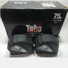 Black Series Meas Tape TOHO 7.5m p243 @6pcs