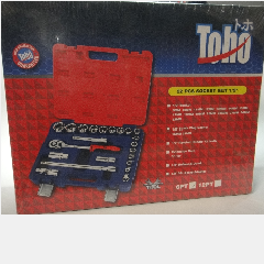 Socket Set 1/2″ TOHO 6pt 22pcs p162