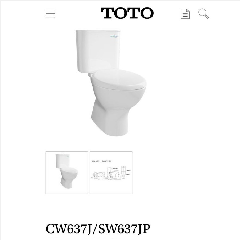 TOTO CW637J + SW637JP + ECOFSV300 + TC505