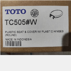 TOTO TC365/TC365W Seat & Cover w/ Plastic Hi