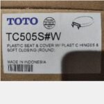 TOTO TC505S Plastic Seat & Cover Soft Closin