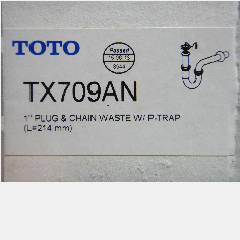 TOTO TX709AN 1″ Plug & Chain Waste
