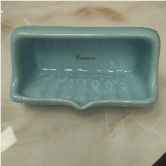Soap Dish TRILLIUN Double 11x22cm Light Blue