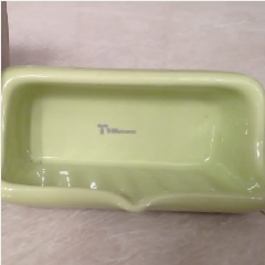 Soap Dish TRILLIUN Double 11x22cm Apple Gree