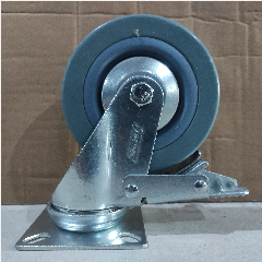 Roda Karet Abu TOYODA 4″ TC-609 Papak Rem