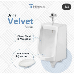 Urinal TRILLIUN Velvet Set