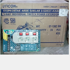 Terminal Saklar UTICON 3 Lbg ST-1382 SW