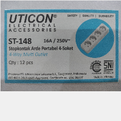 Terminal Saklar UTICON 4 Lbg ST-1482 (12/144