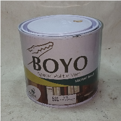 Vernis BOYO 601 Sawo 0.5L KECIL