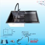 Wasbak 1 Lbg + Sayap ESPANO 8050 Black