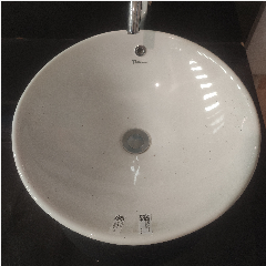 Wastafel TRILLIUN Juniper Vessel White (body