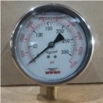 WIPRO Pressure Gauge Minyak 4″ 300kg (25)