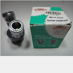 Quick Coupling 2 Way WIPRO 1/4″ 2 Cbg (100)