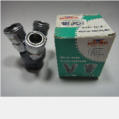 Quick Coupling 3 Way WIPRO 1/4″ 3 Cbg (100)