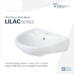 Wastafel TRILLIUNware Lilac Light Blue