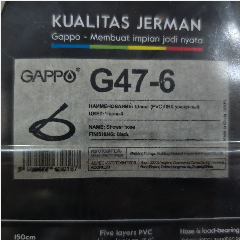 GAPPO G47-6 Hose 150cm Black (60)